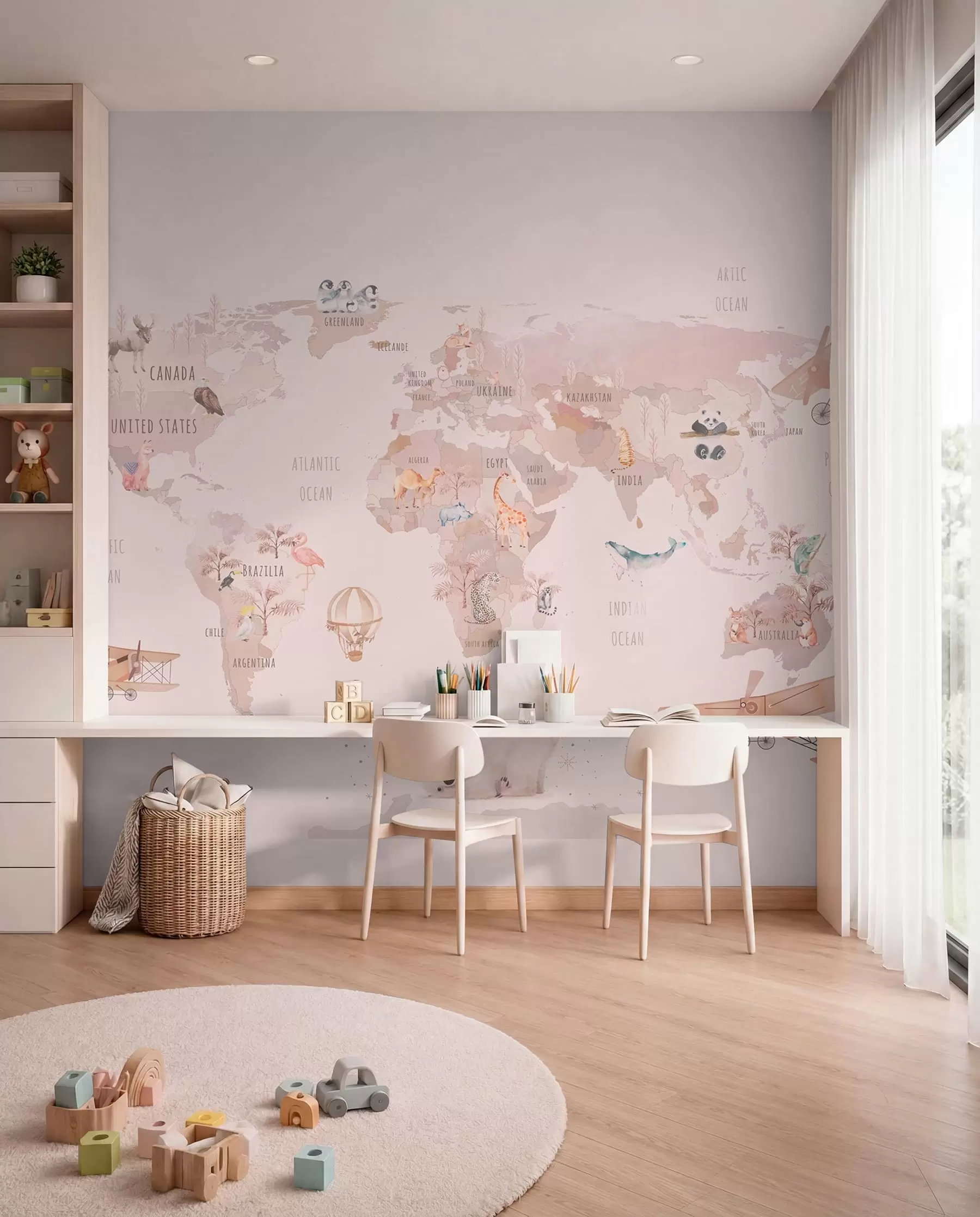 Fototapetes Mazā lidotāja karte u93908