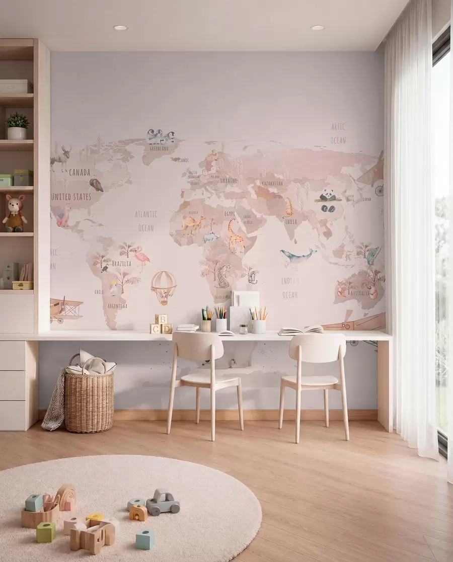 Fototapetes Mazā lidotāja karte u93908
