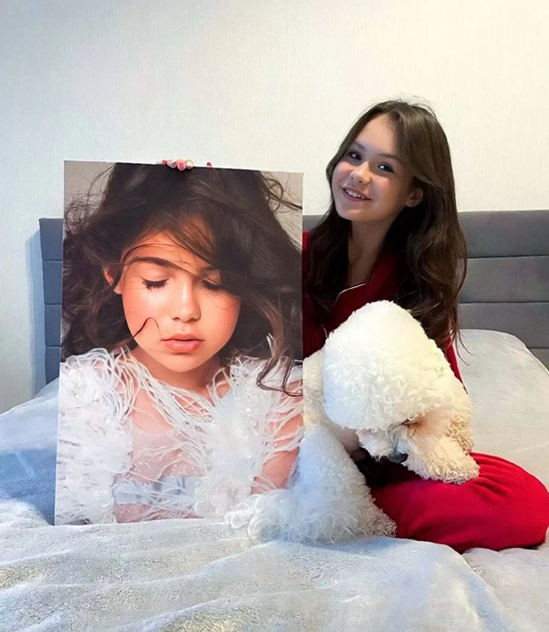 Glezna Mati, āda un plecu daļa s31861