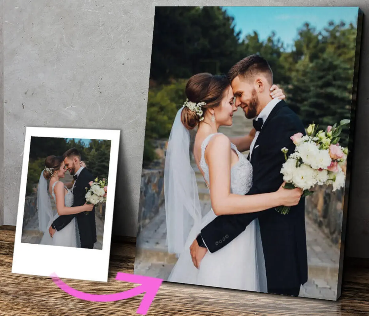 Glezna Ziedu, kāzu kleita un augs s31872