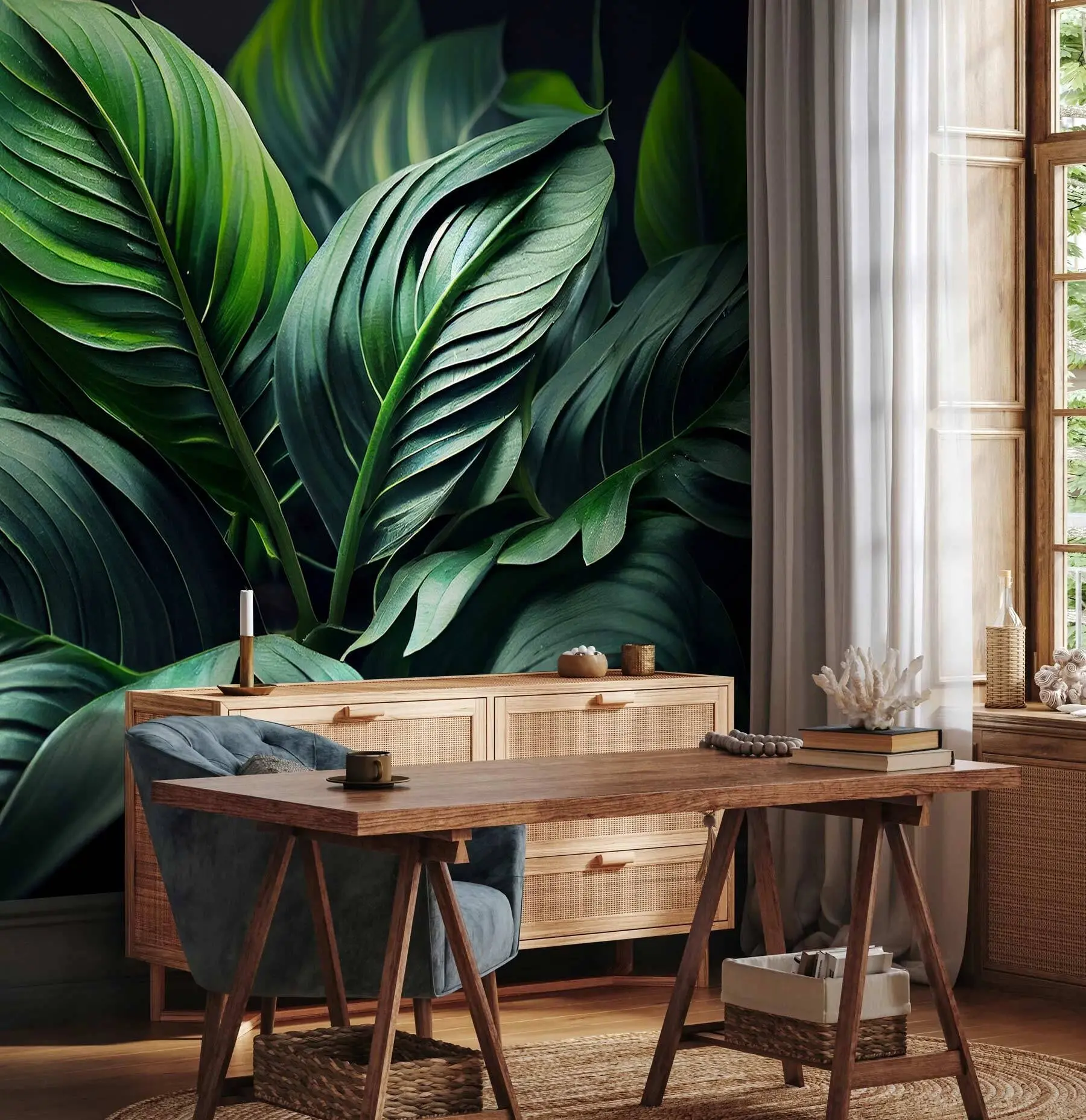 Fototapetes Tropu plūsma u75757