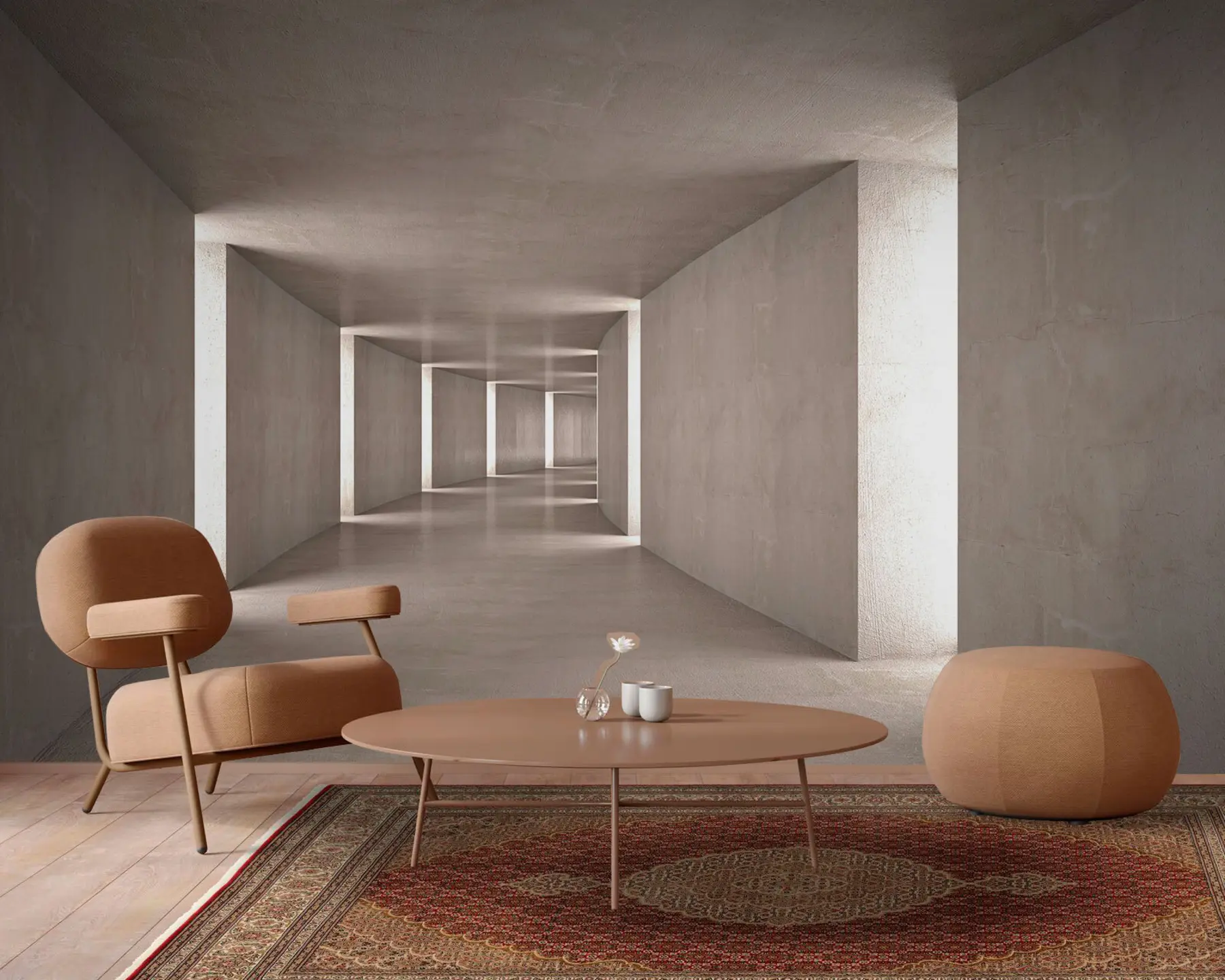 Fototapetes Abstraktais tunelis u75401