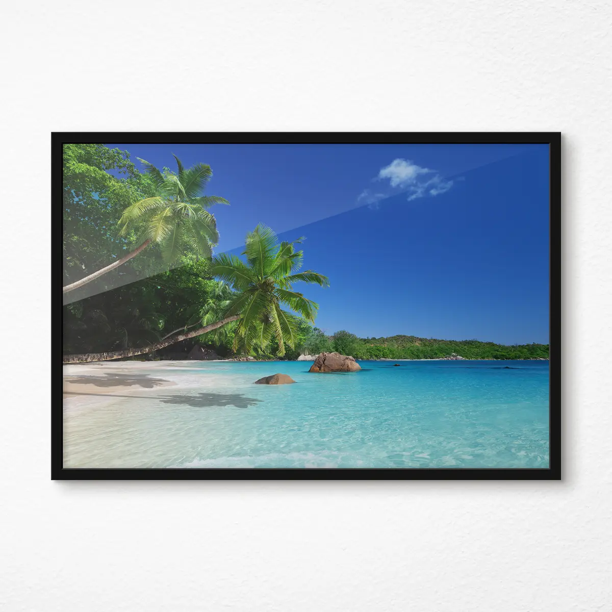 Plakāts Taisnstūris, tekstils un fonts f00029