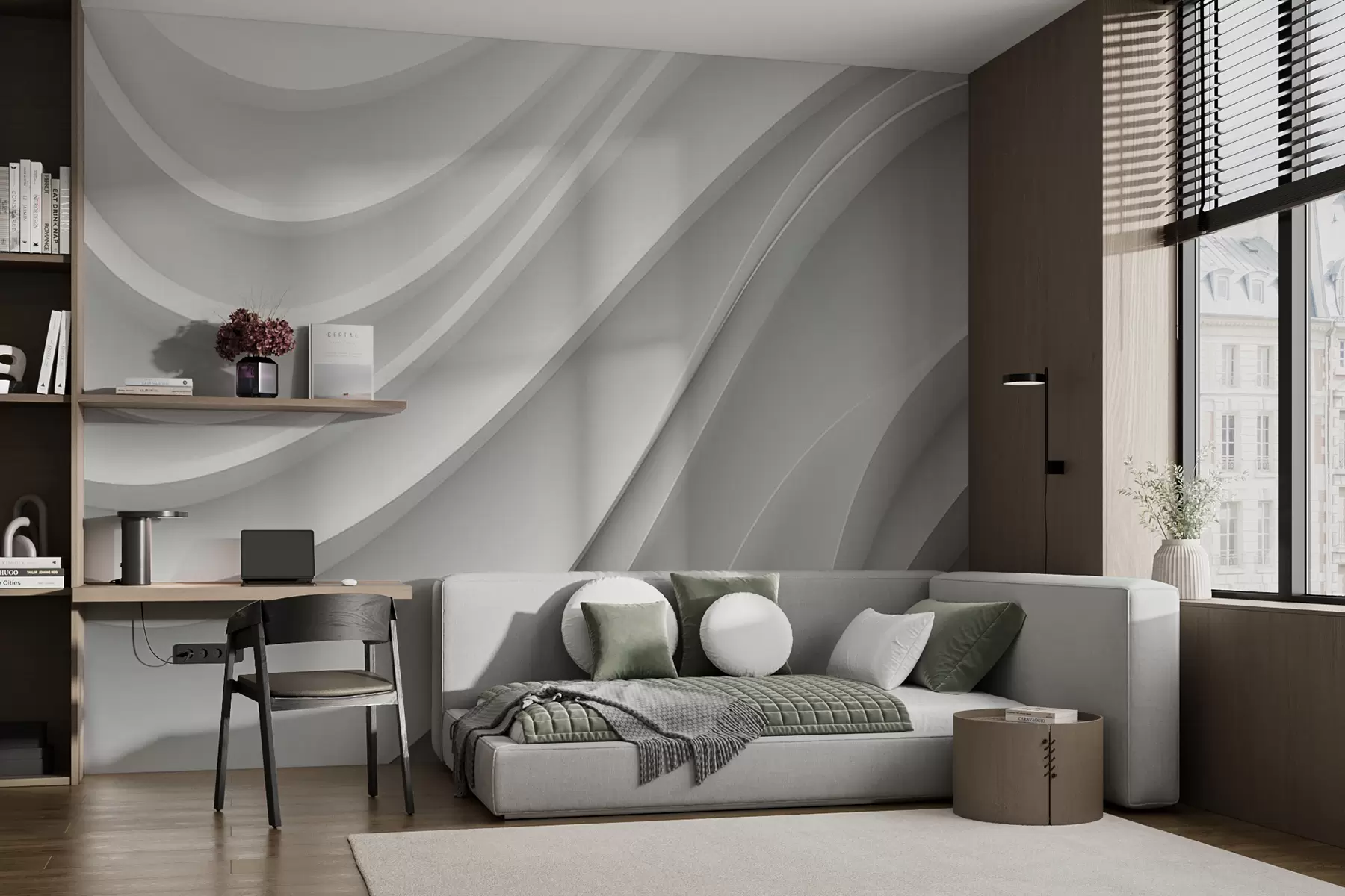 Fototapetes Balti 3D viļņi u94078