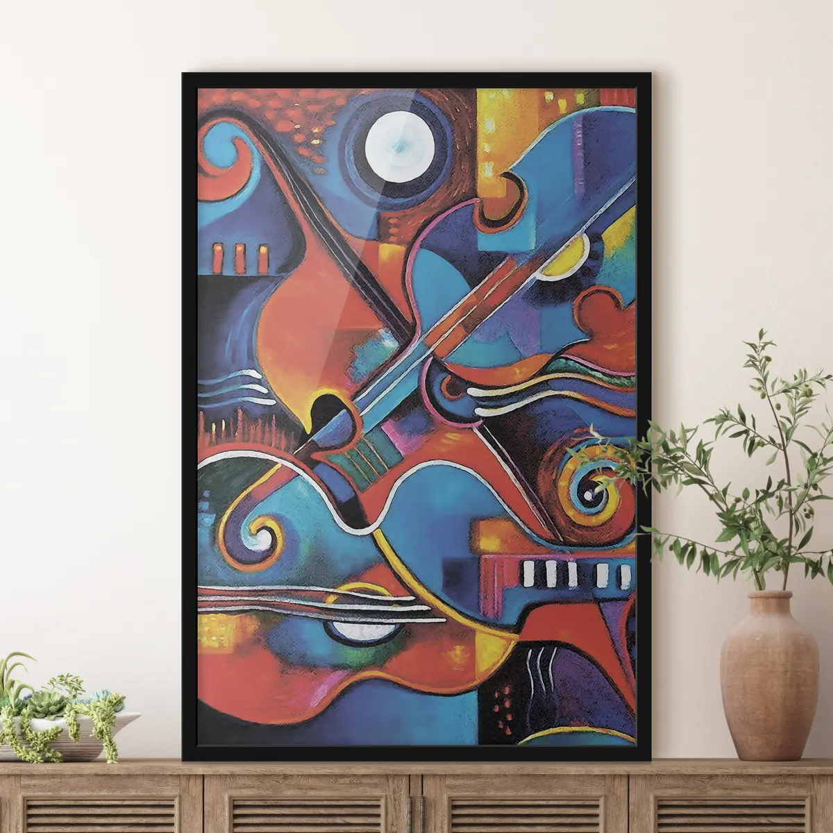 Plakāts Melns, taisnstūris un melnbalts f00324