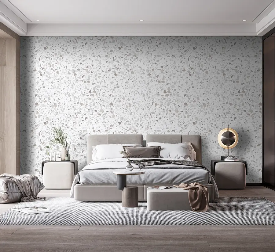Fototapetes Terrazzo flīzes, mozaīka ar dabīgiem akmeņiem, granīts, marmors, kvarcs, betons u94304