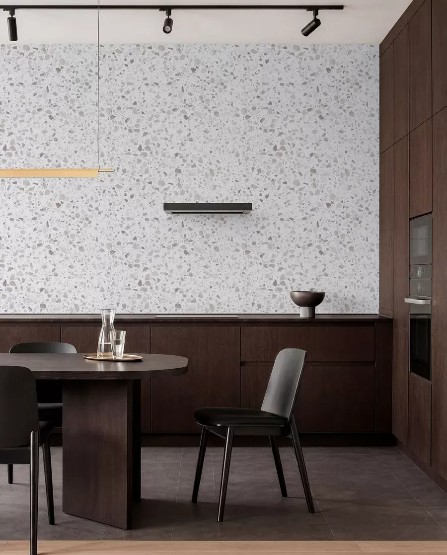 Fototapetes Terrazzo flīzes, mozaīka ar dabīgiem akmeņiem, granīts, marmors, kvarcs, betons u94304