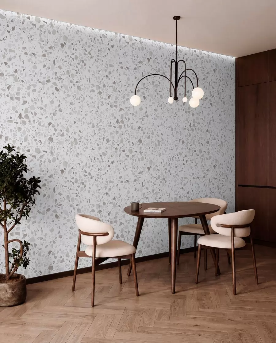 Fototapetes Terrazzo flīzes, mozaīka ar dabīgiem akmeņiem, granīts, marmors, kvarcs, betons u94304