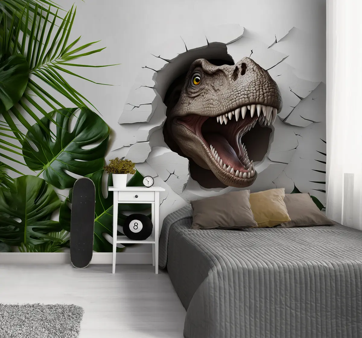 Fototapetes 3D dinozaurs un lapas u94772