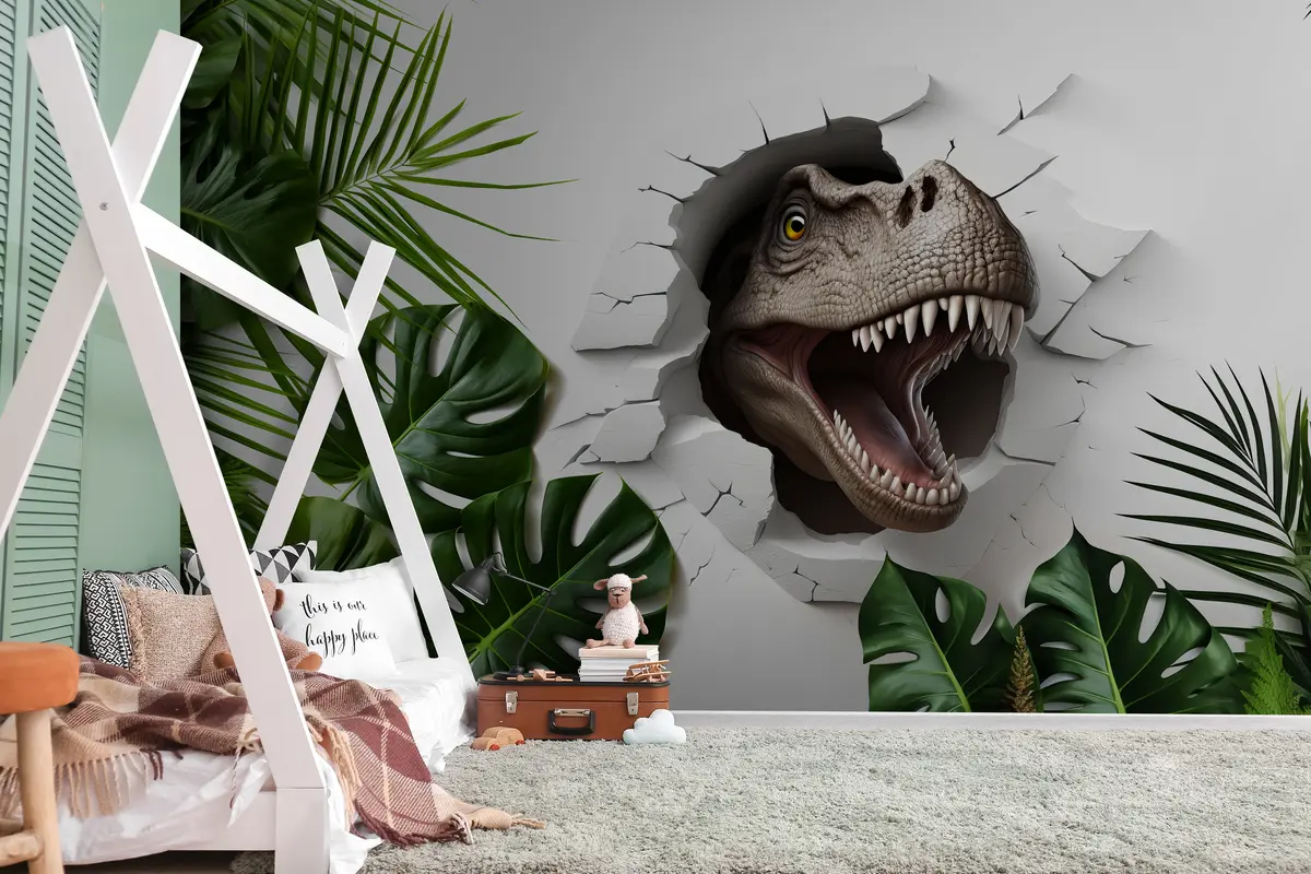 Fototapetes 3D dinozaurs un lapas u94772