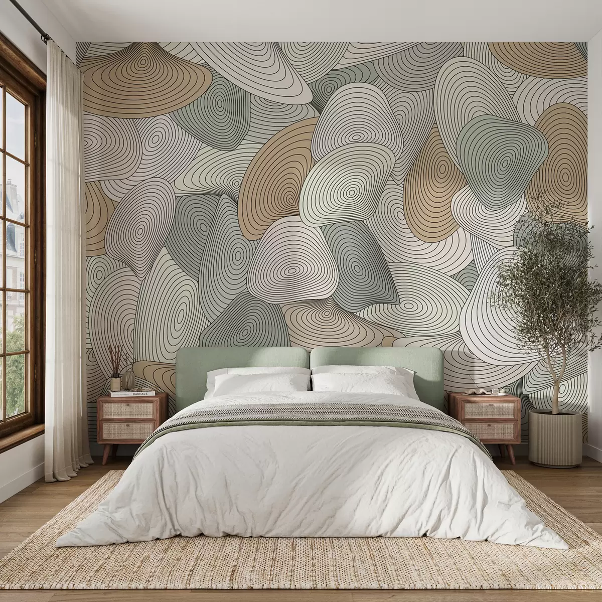 Fototapetes Spirāles ornaments u94475