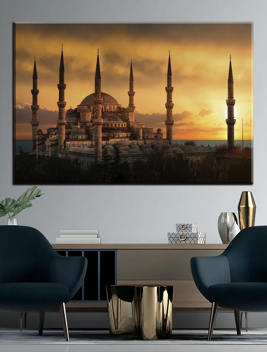 Glezna Debesis, mākonis un ēka s33029