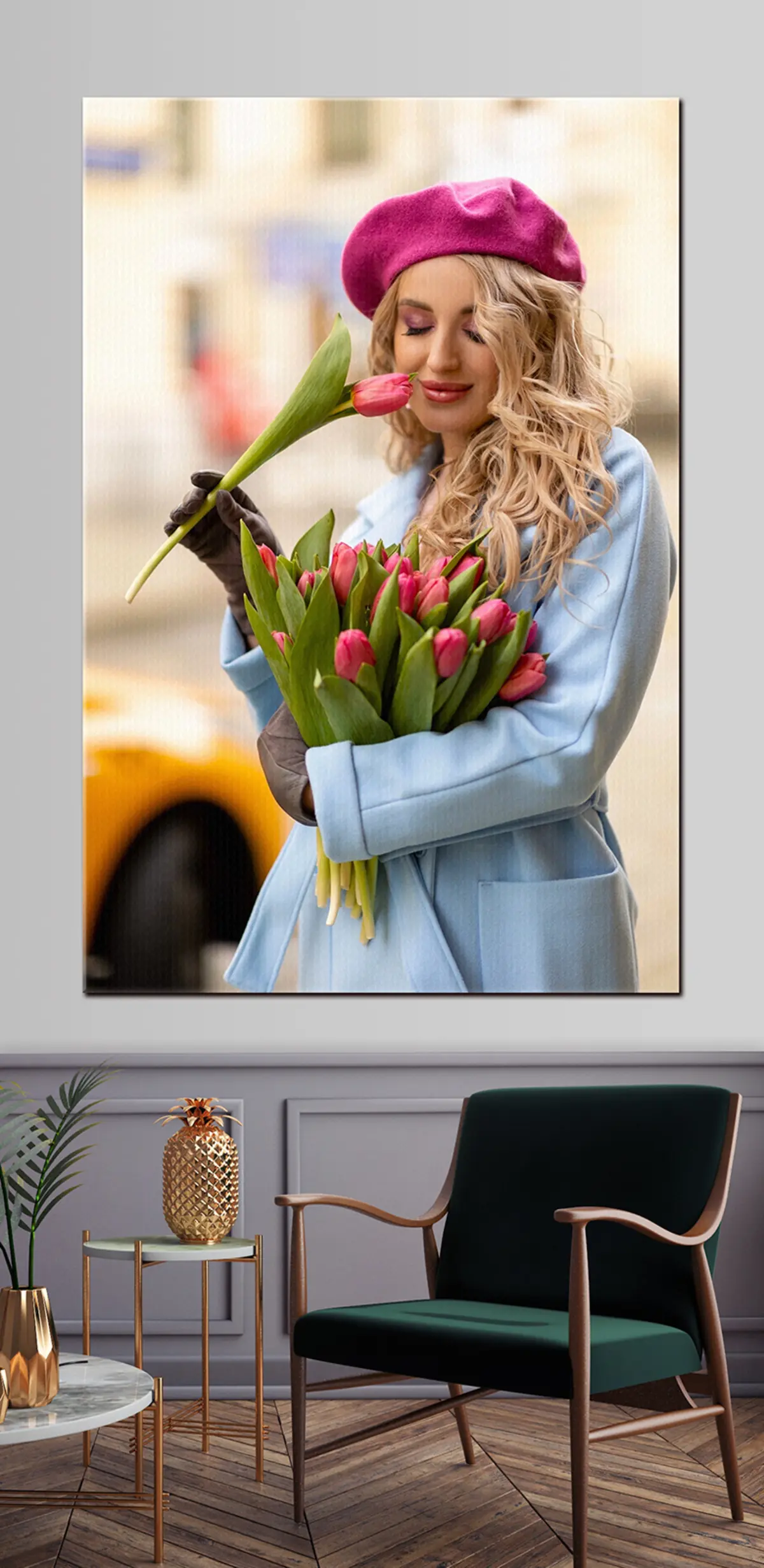 Glezna Sejas, ziedu un virsdrēbes s33117