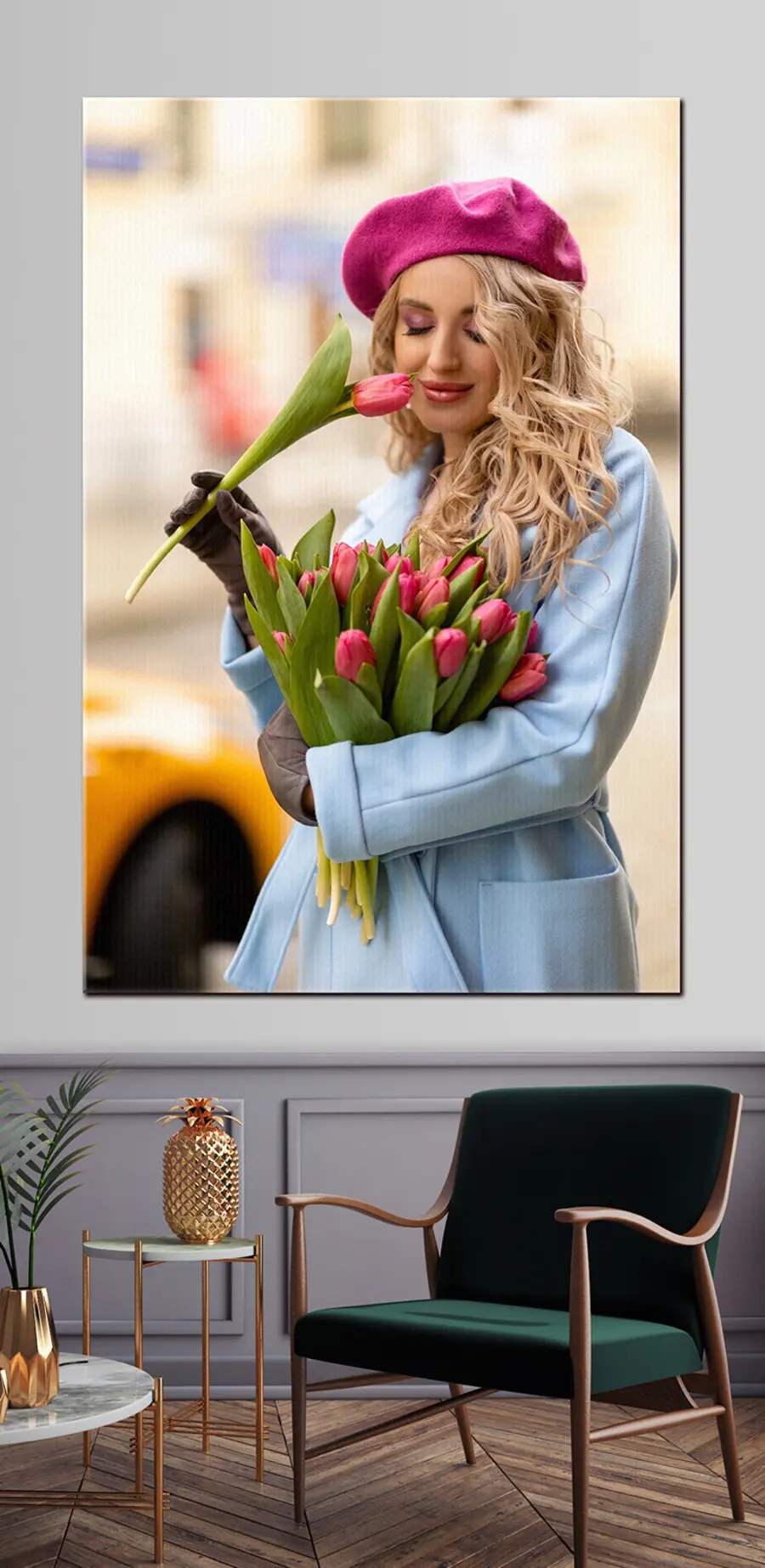 Glezna Sejas, ziedu un virsdrēbes s33117