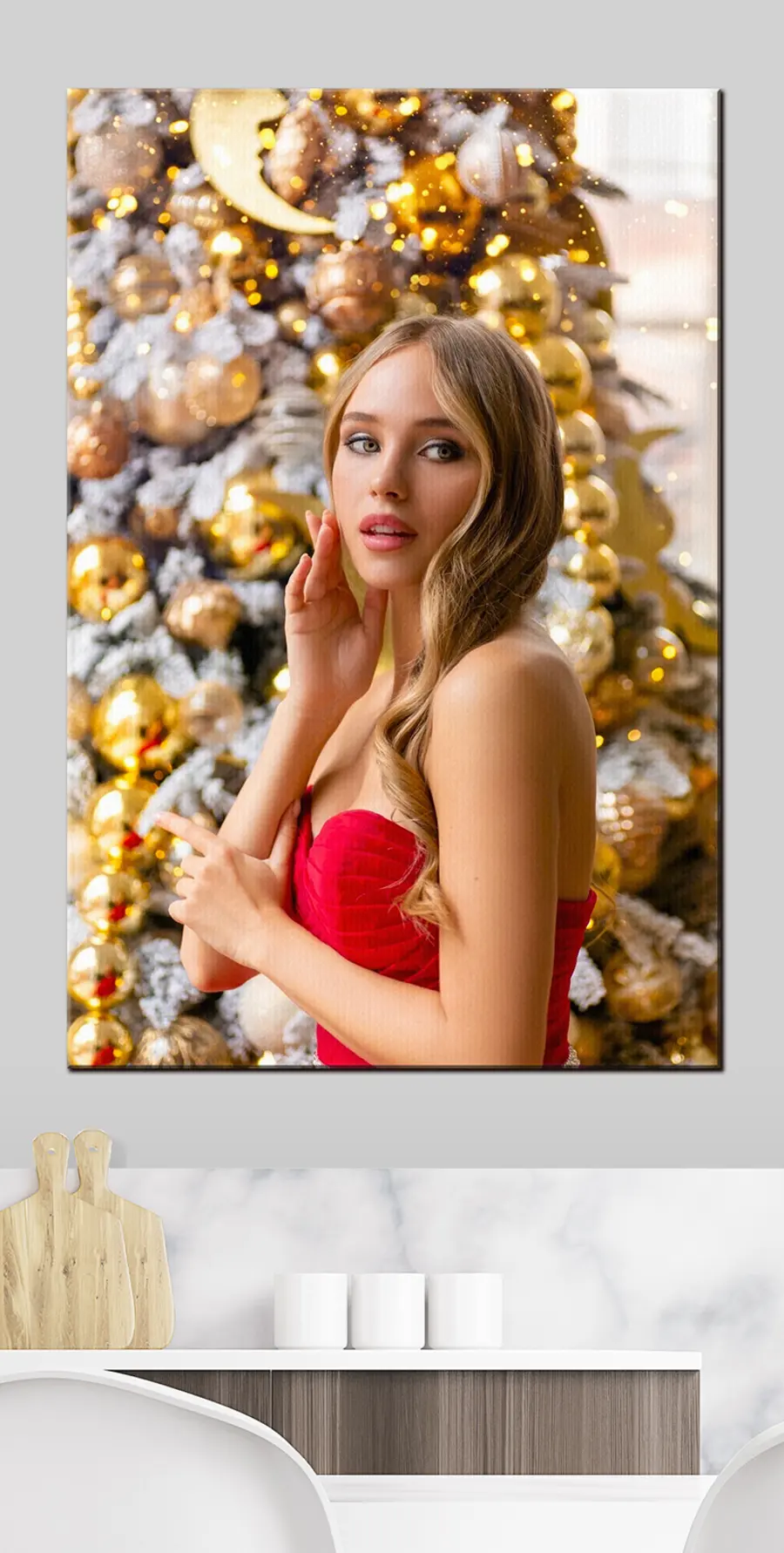 Glezna Skropstas, taisnstūris un augs s33125