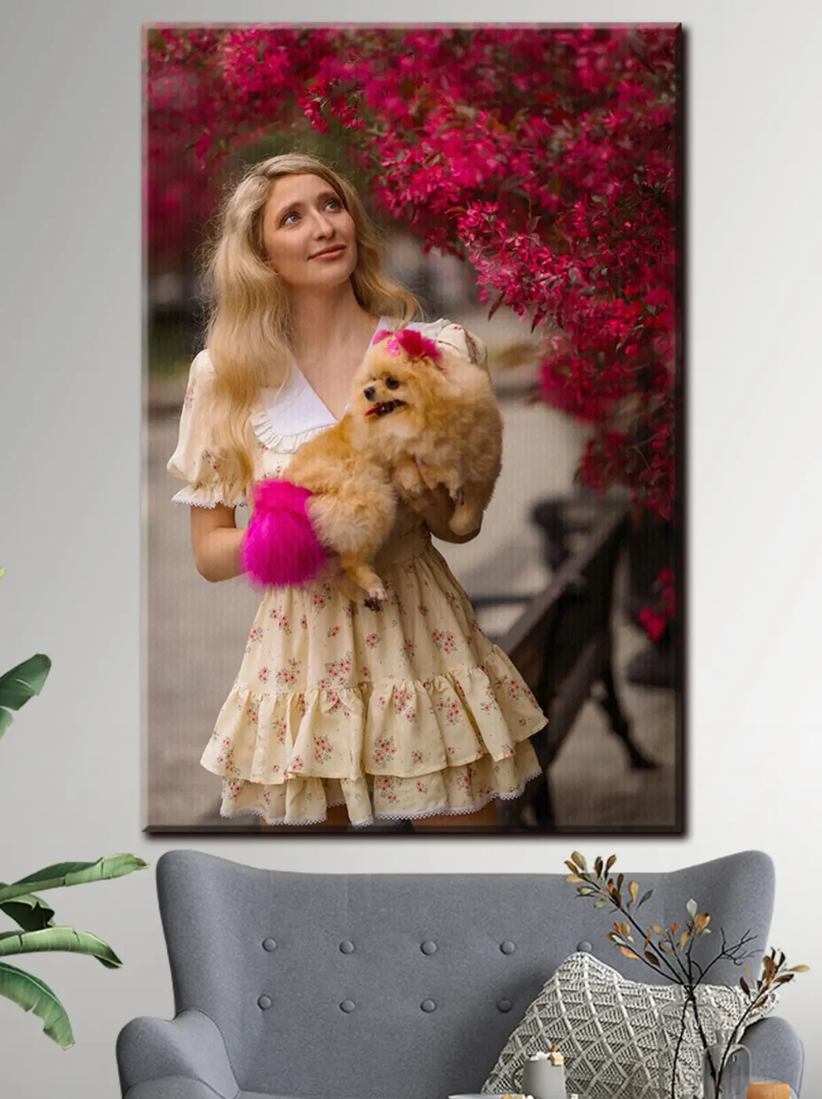 Glezna Mati, augi un tekstilmateriāli s33140