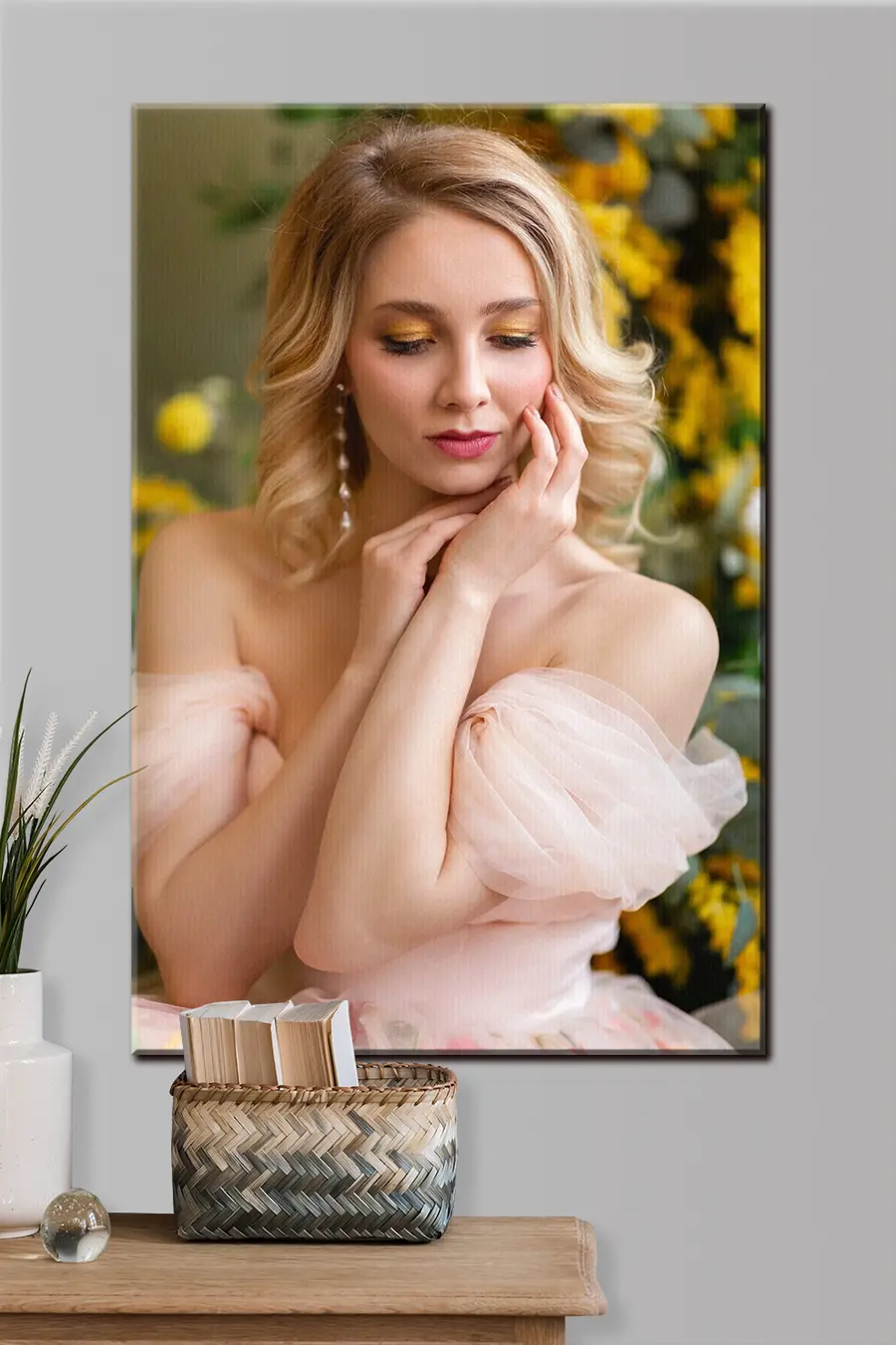 Glezna Mati, uzacis un skropstas s33154