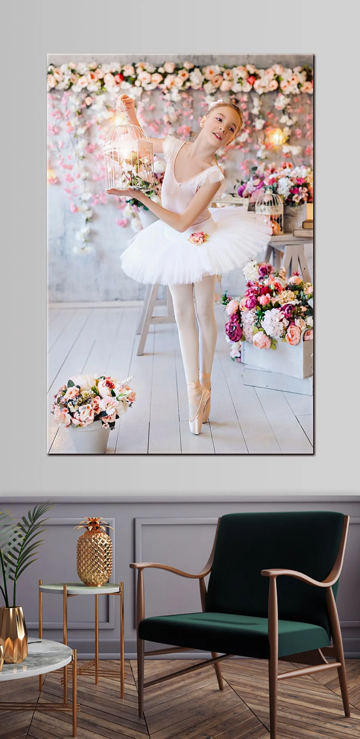 Glezna Ziedu, augu un kāju s33157