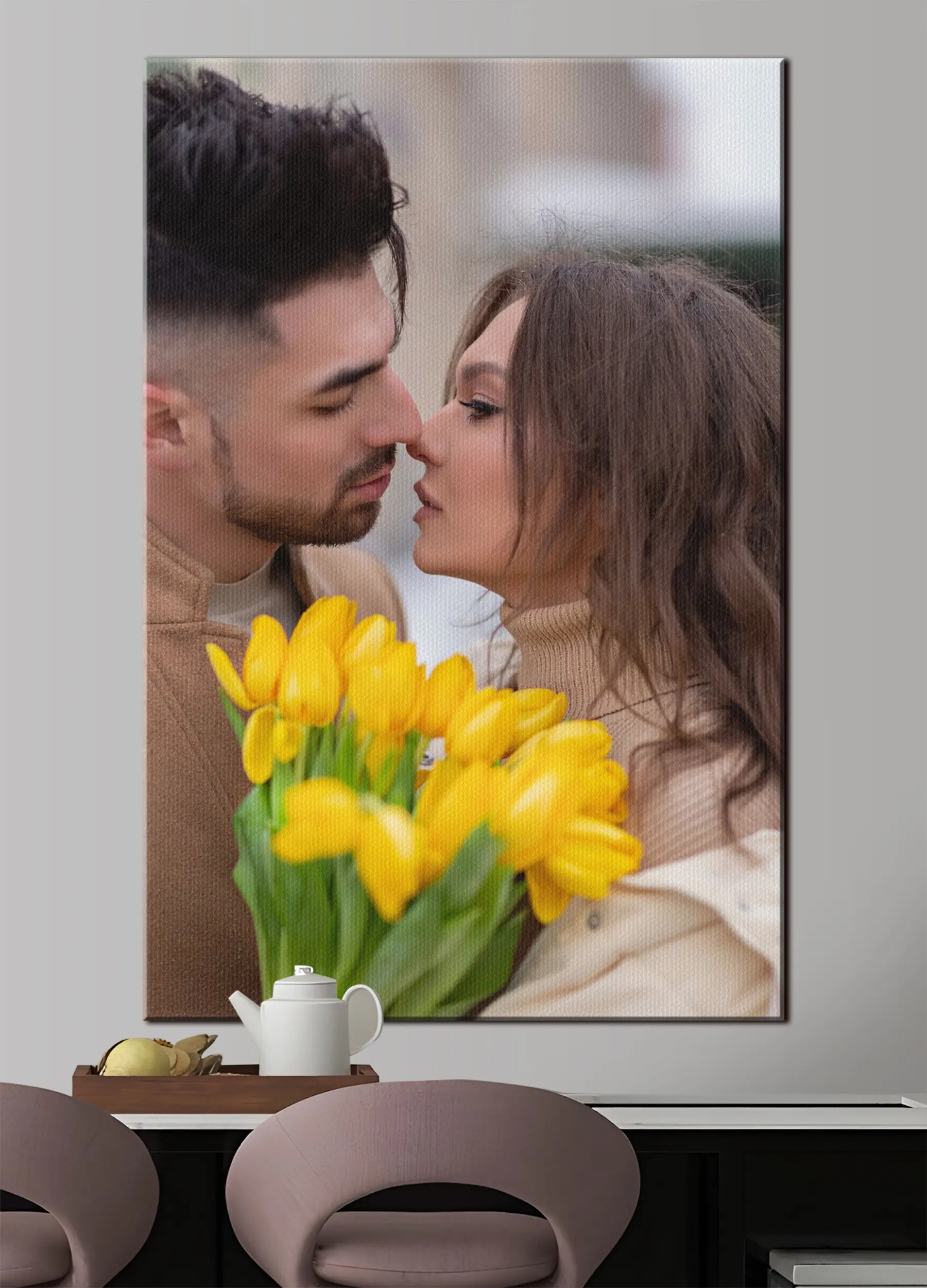 Glezna Zieds, augs un ziedlapa s33160