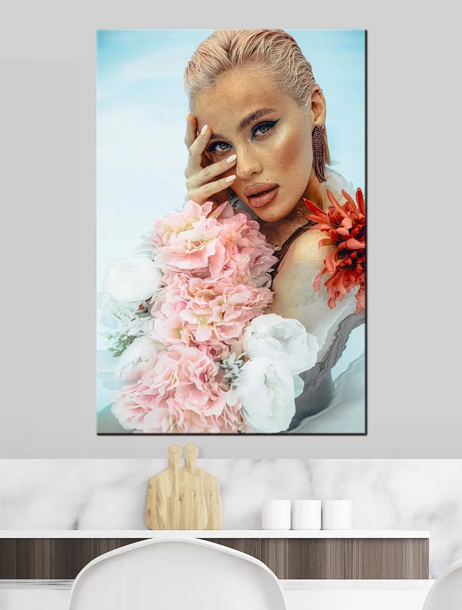 Glezna Ziedi, augi un skropstas s33165