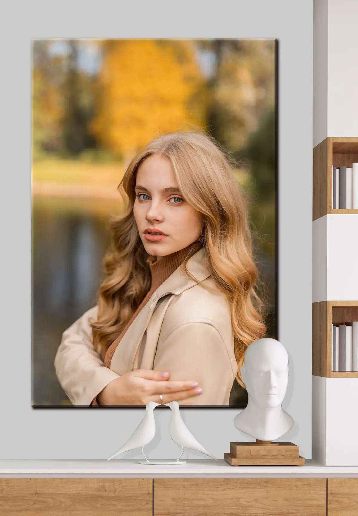 Glezna Mati, vaigi un lūpas s33172