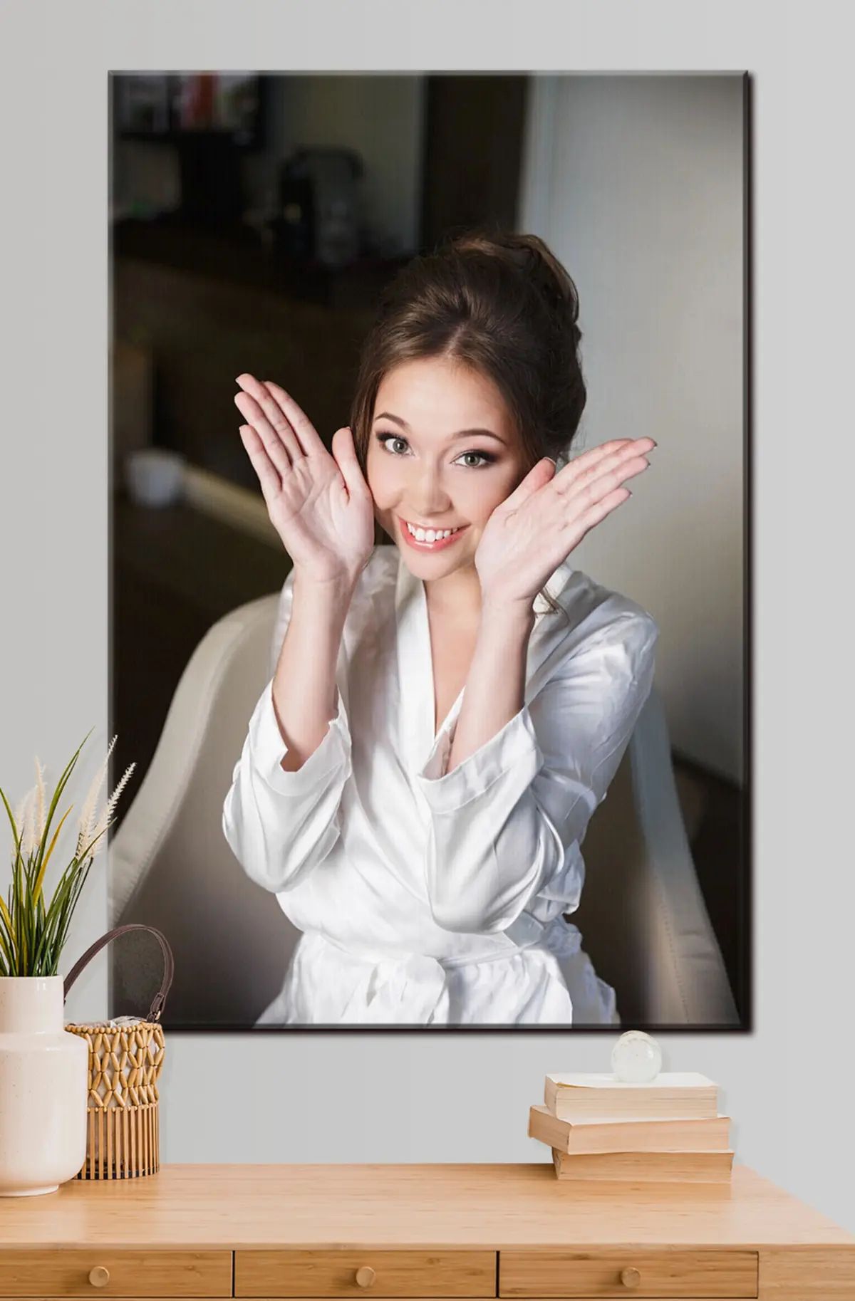 Glezna Lūpas, smaids un roka s33175