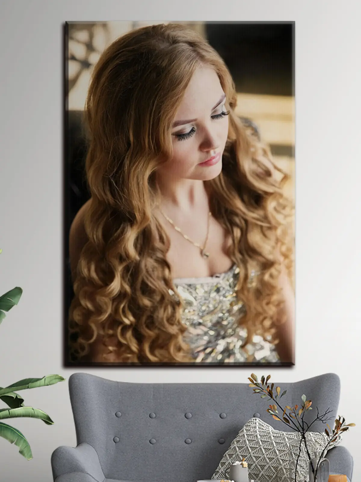 Glezna Seja, uzacis un skropstas s33187