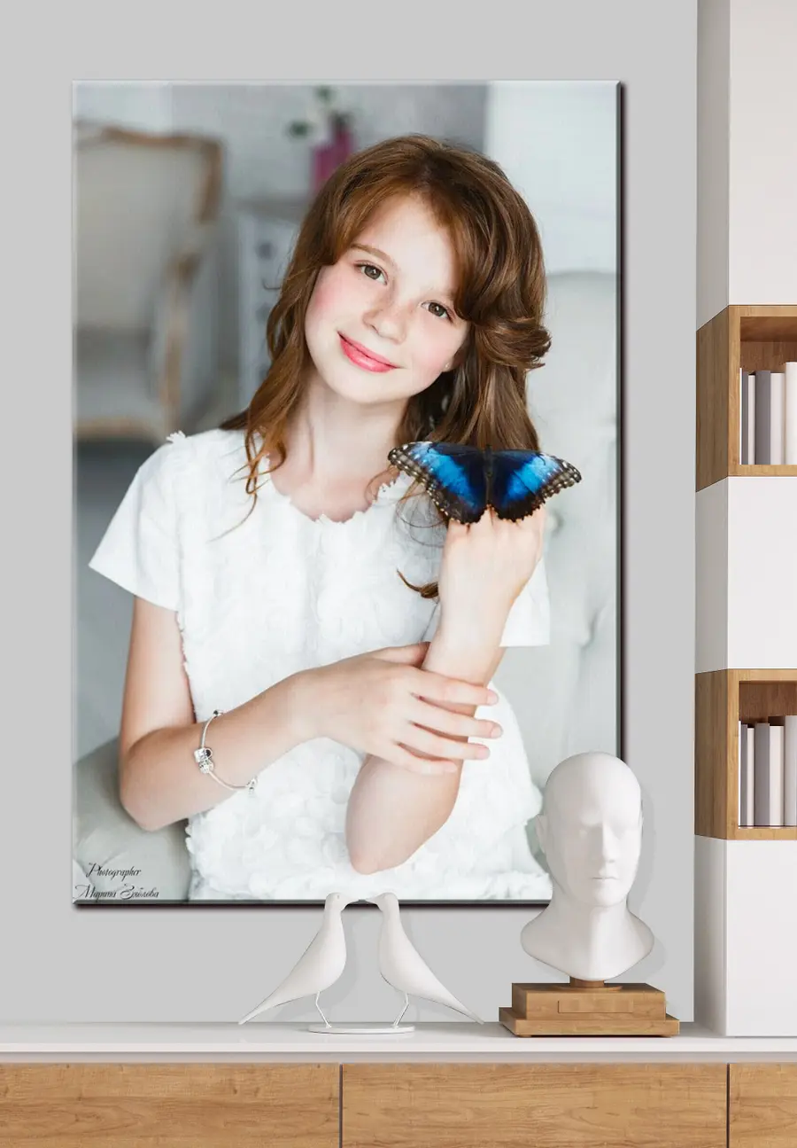 Glezna Smaids, zibspuldzes fotogrāfija un piedurkne s33193