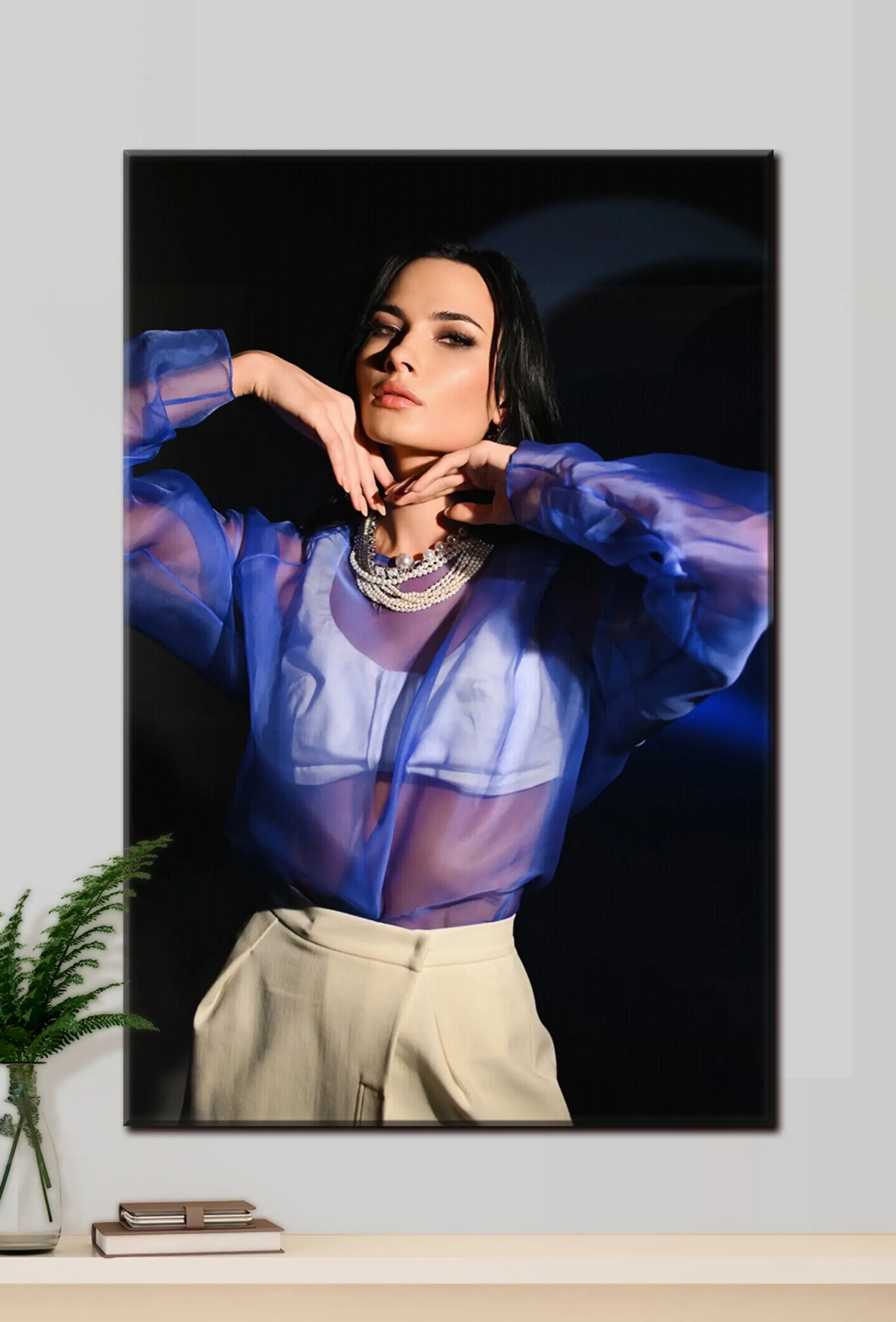 Glezna Plecu, kakla un purpura s33209