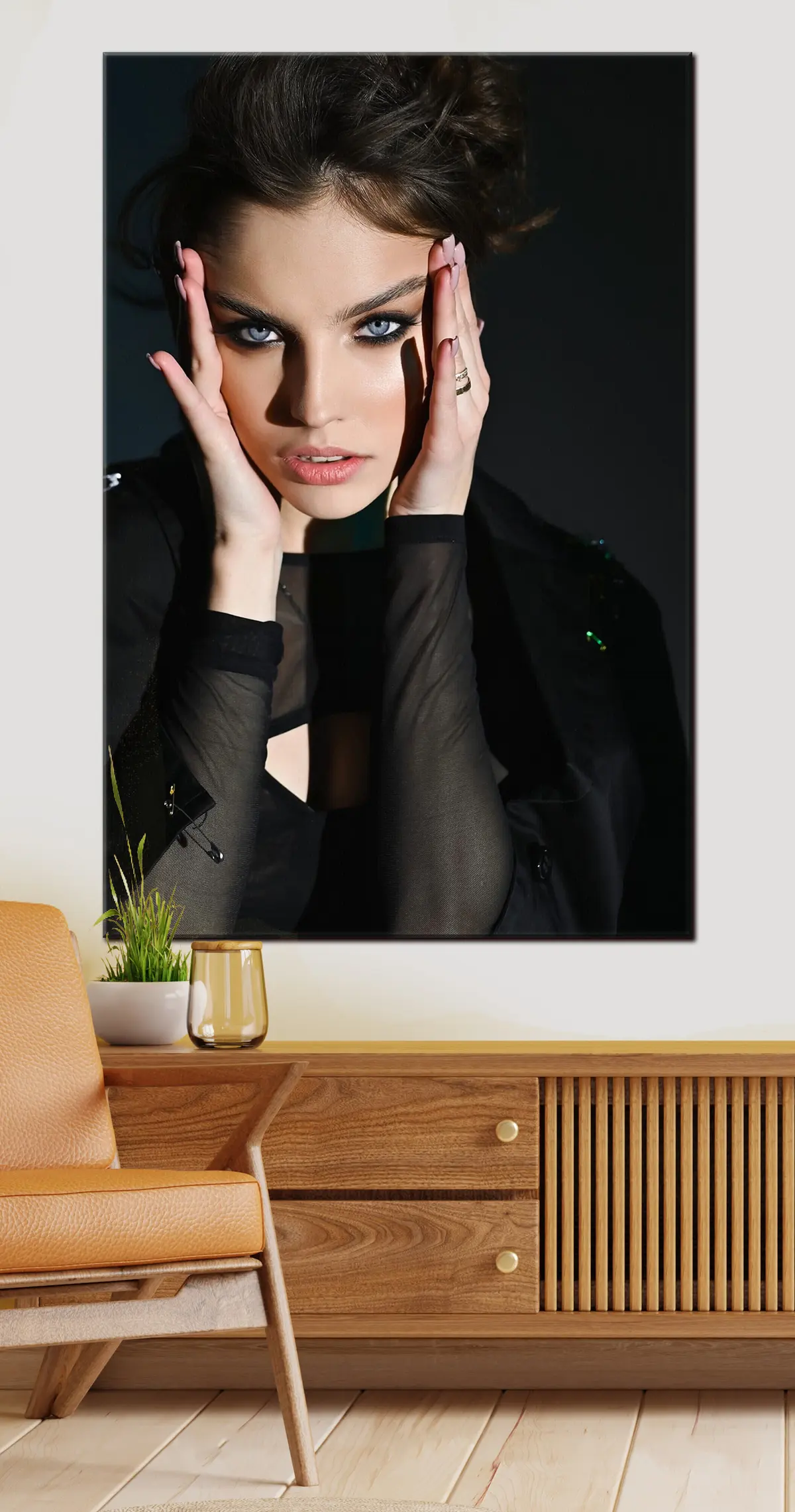 Glezna Roku, skropstu un kakla s33211