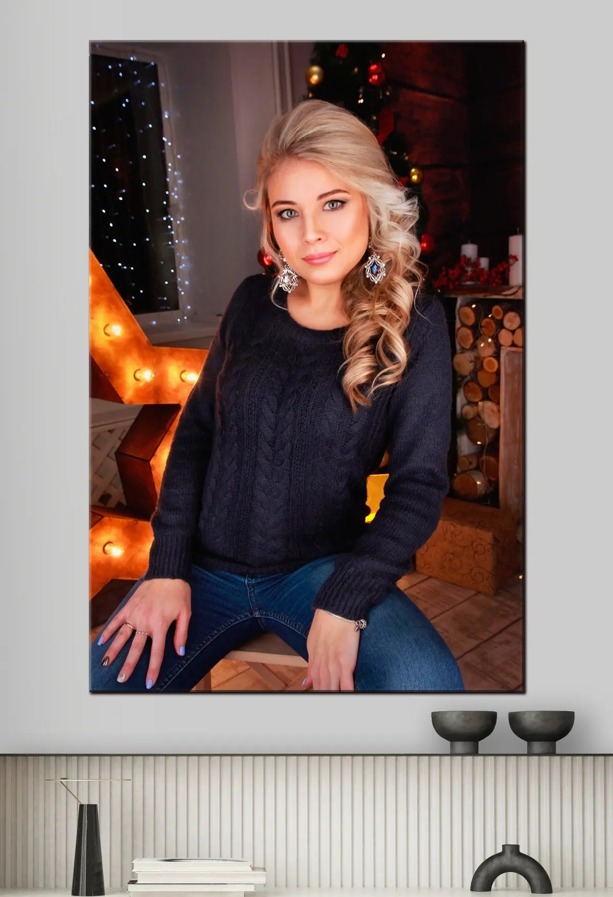 Glezna Mētelis, smaids un piedurkne s33243