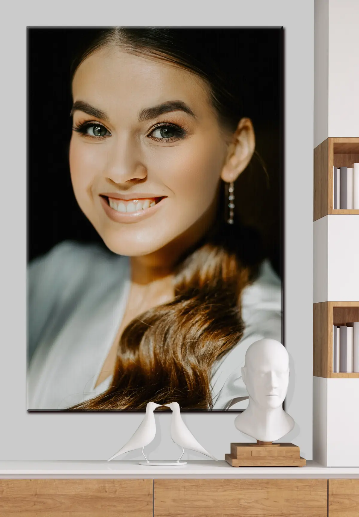 Glezna Deguns, smaids un lūpas s33253