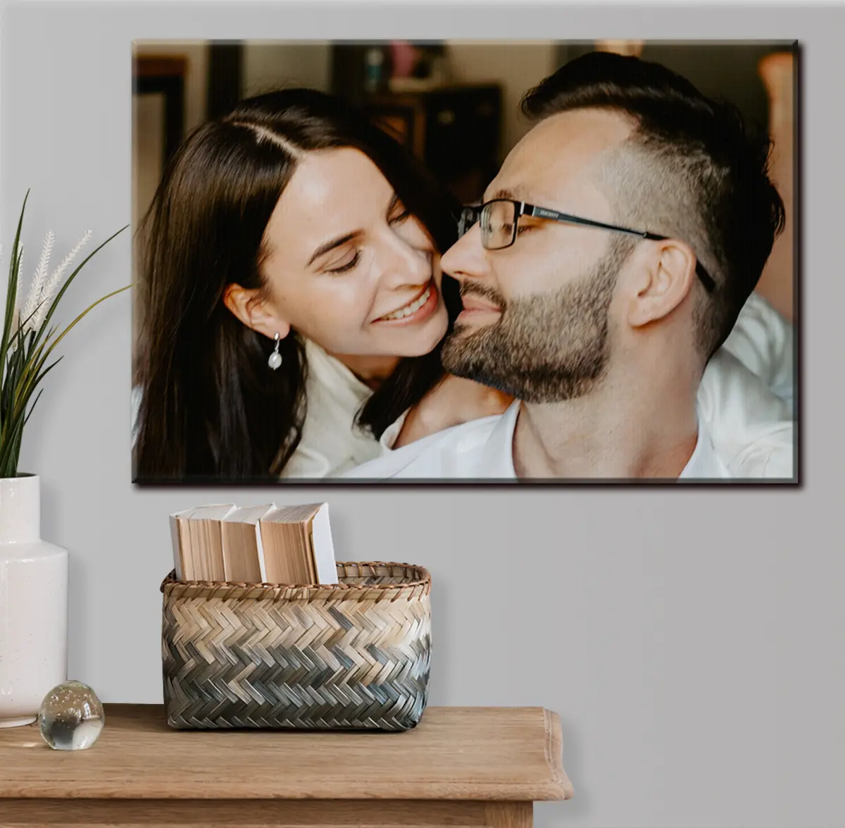 Glezna Deguns, smaids un brilles s33254