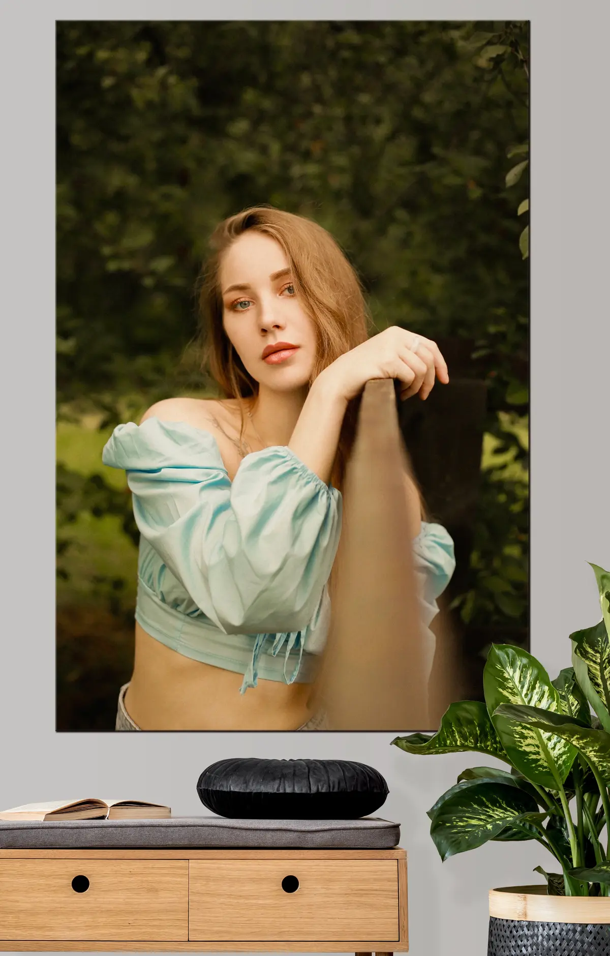 Glezna Mati, uzacis un skropstas s33270