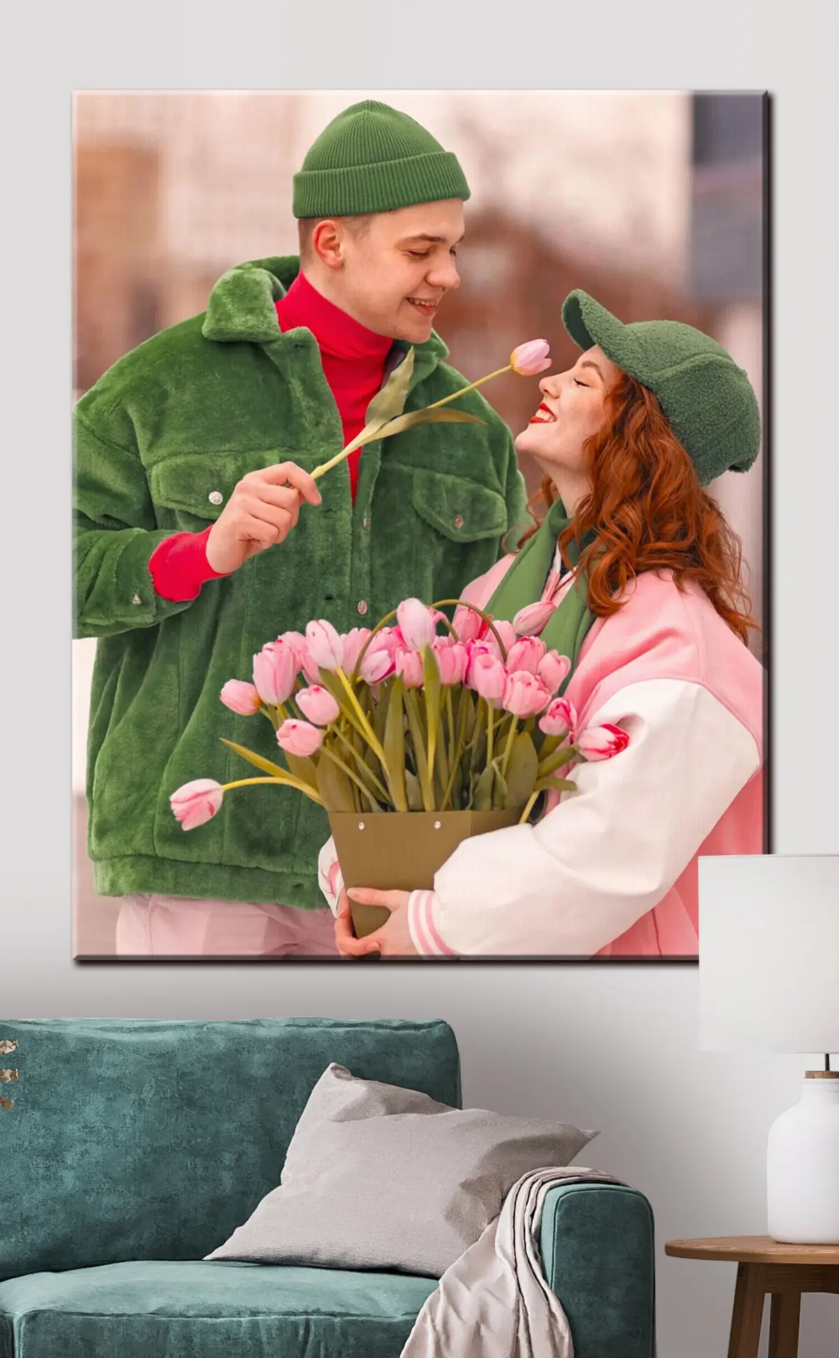 Glezna Zieds, augs un ziedlapa s33280