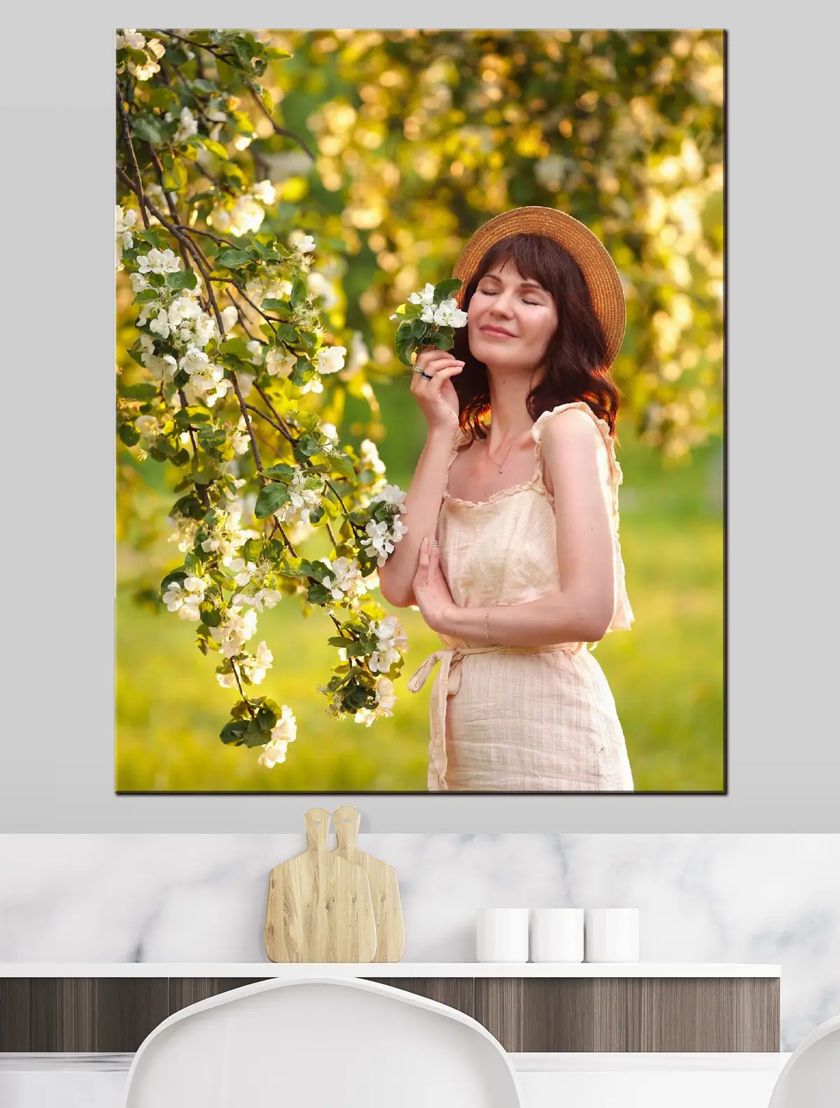 Glezna Augs, smaids un zieds s33307