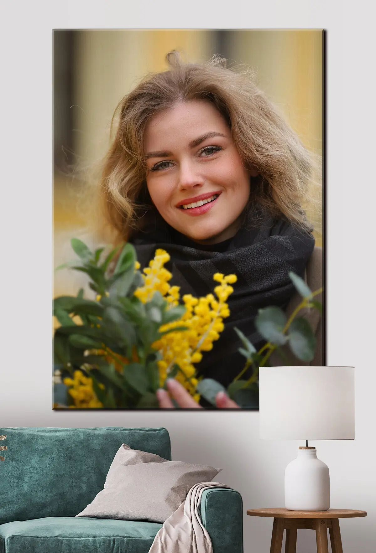 Glezna Sejas, smaidi un augi s33316