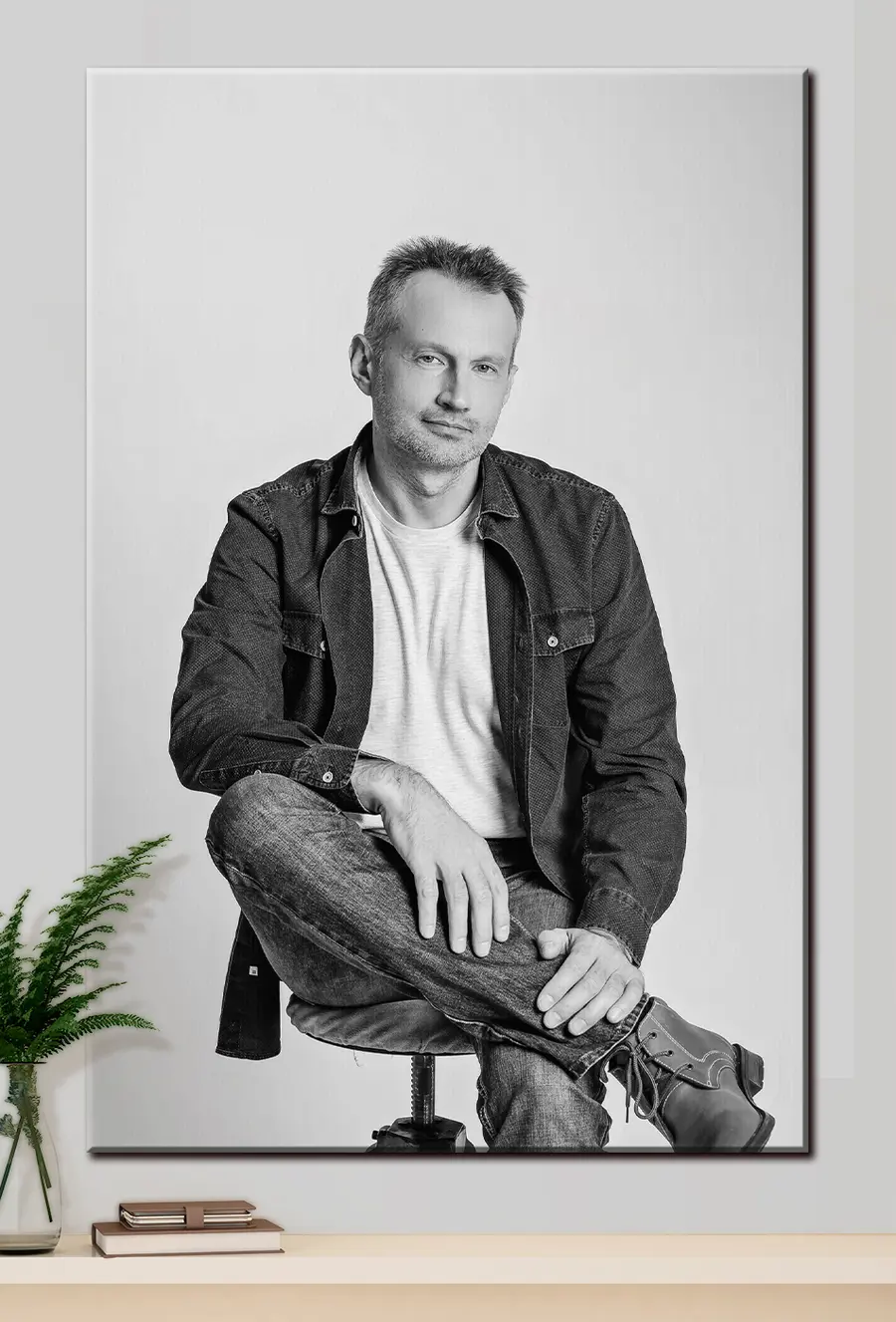 Glezna Piedurknes, kleitas krekls un apkakle s33330