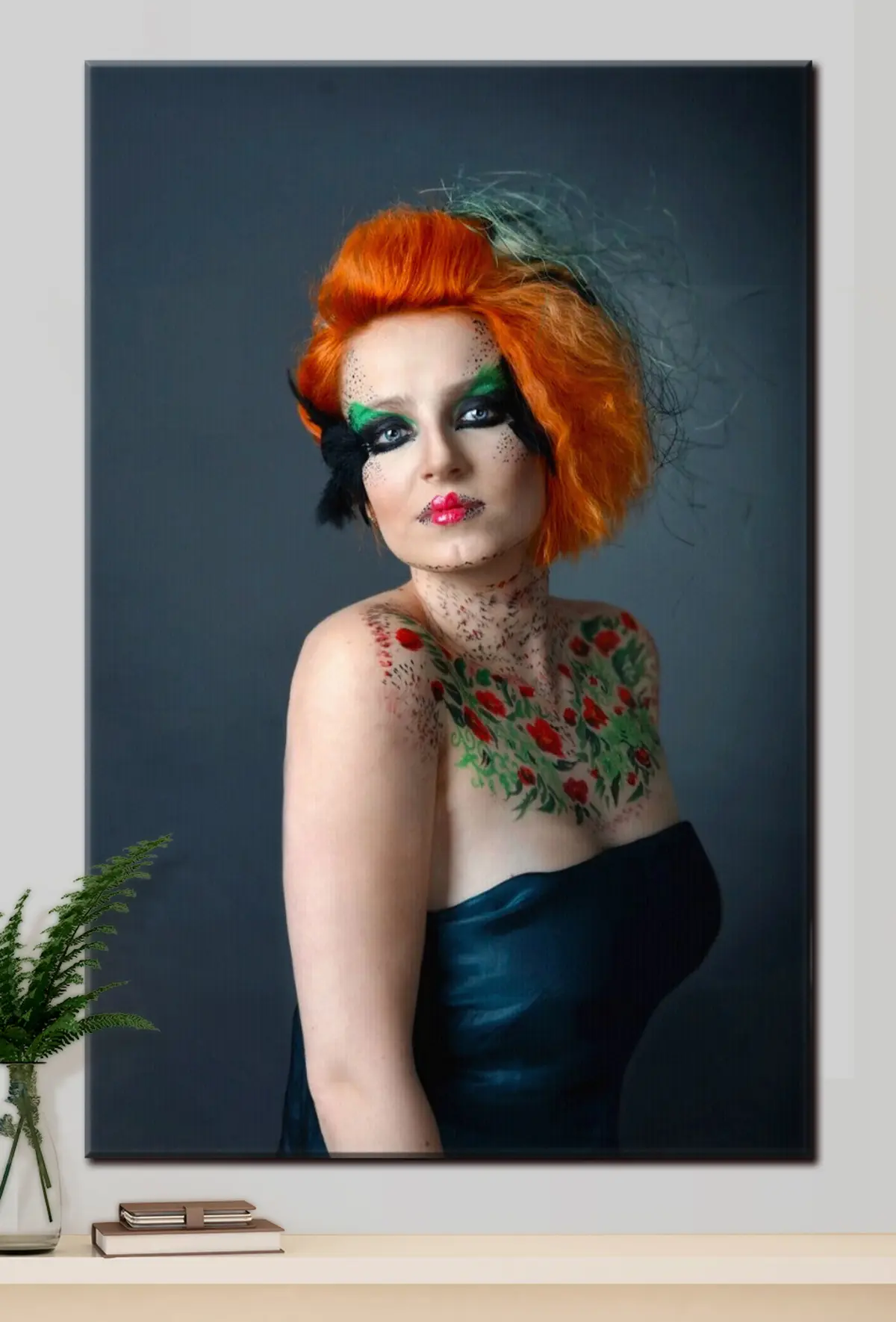 Glezna Mati, galva un lūpas s33350