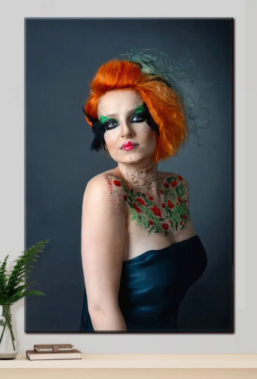 Glezna Mati, galva un lūpas s33350