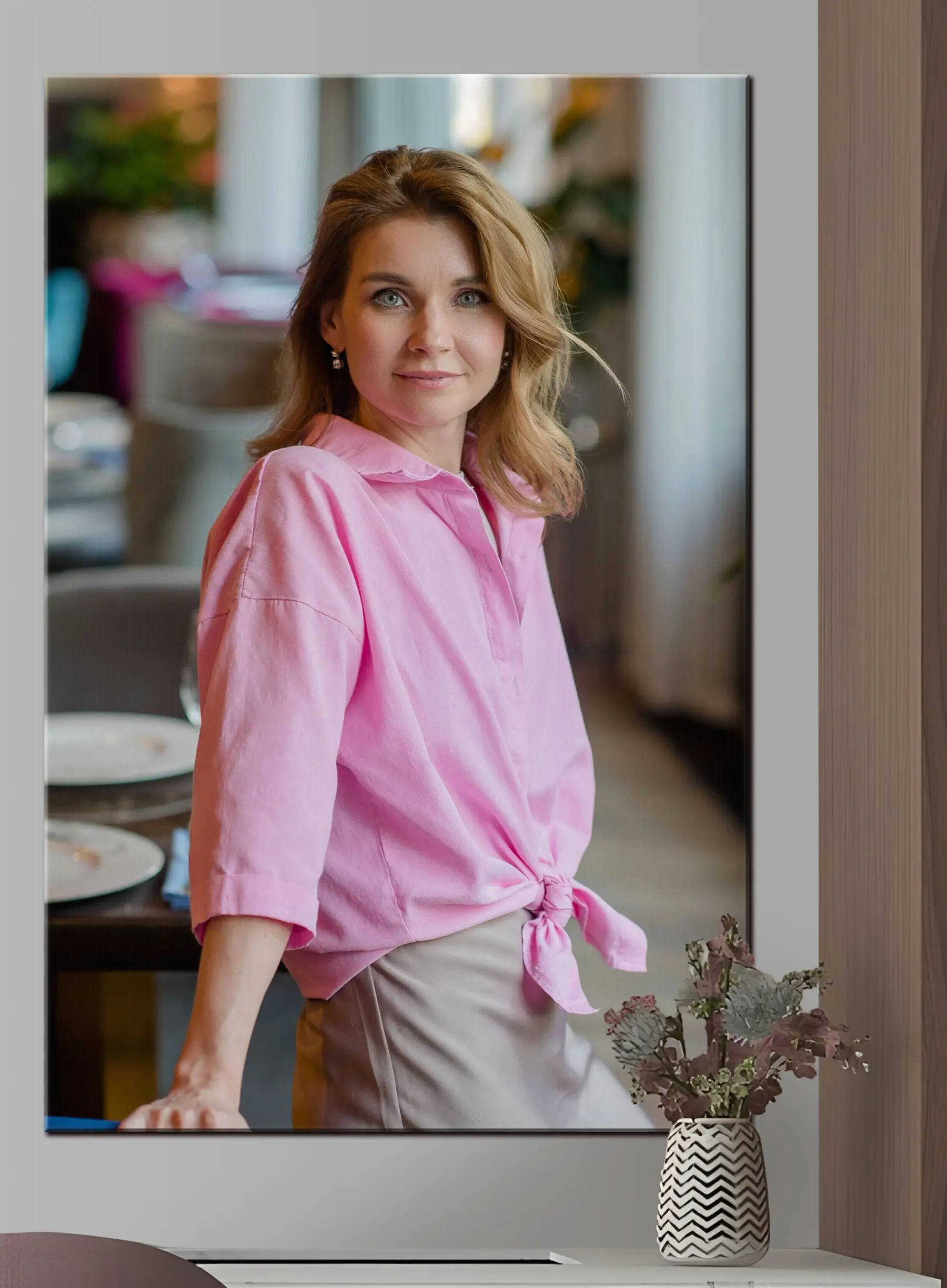 Glezna Smaids, piedurkne un apkakle s33351