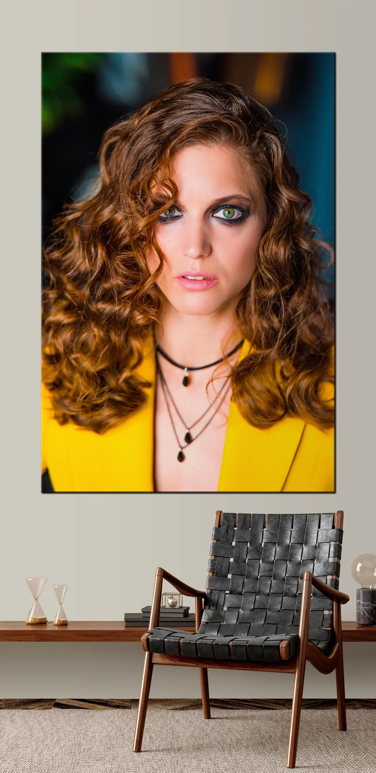 Glezna Mati, vaigi un lūpas s33356