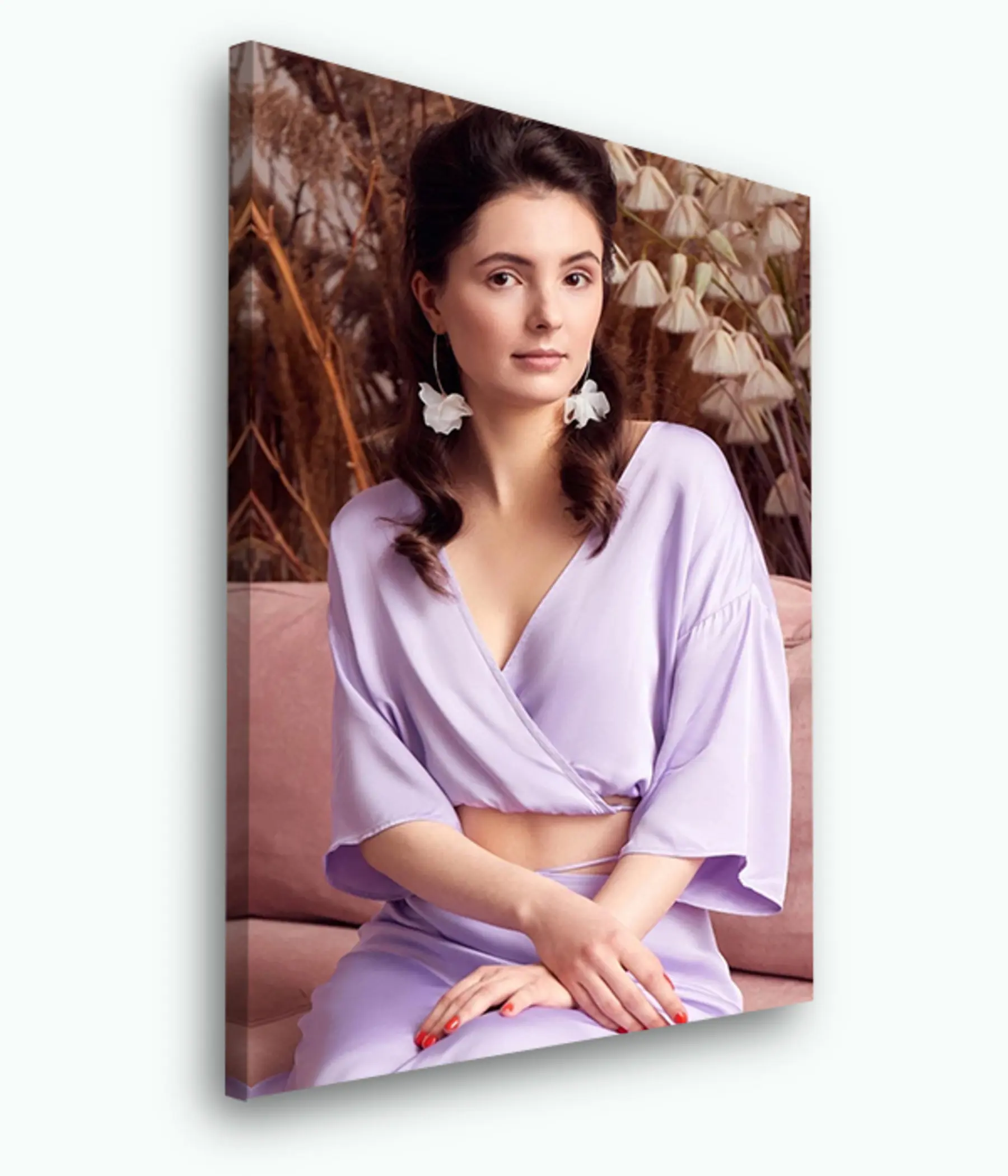 Glezna Violeta, zibspuldzes fotogrāfija un piedurkne s33365
