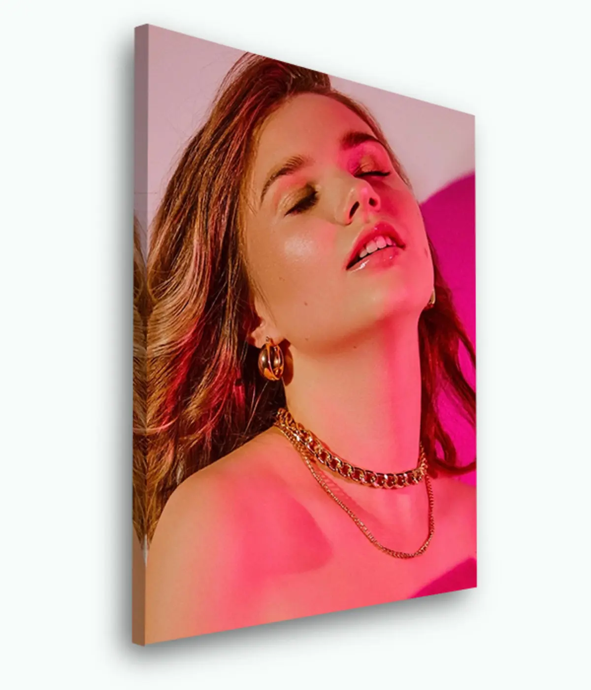 Glezna Lūpas, lūpu krāsa un skropstas s33368