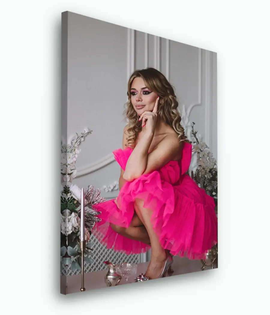 Glezna Augs, puķupods un mode s33385