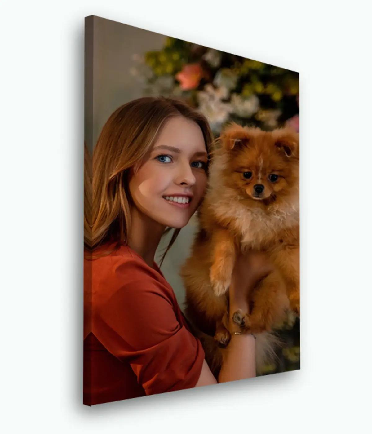 Glezna Smaids, oranža un aļņaina s33411