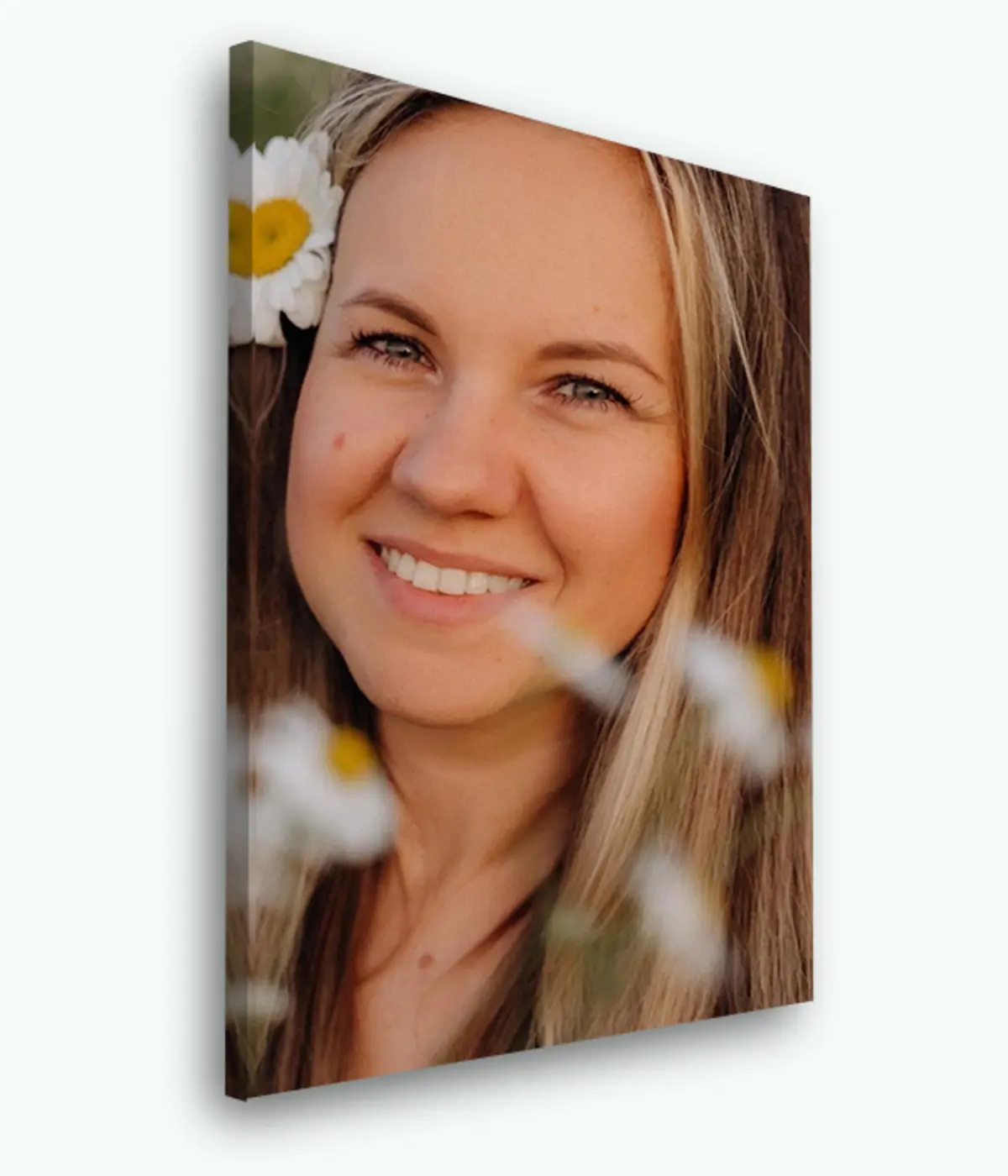 Glezna Smaids, lūpas un zieds s33422