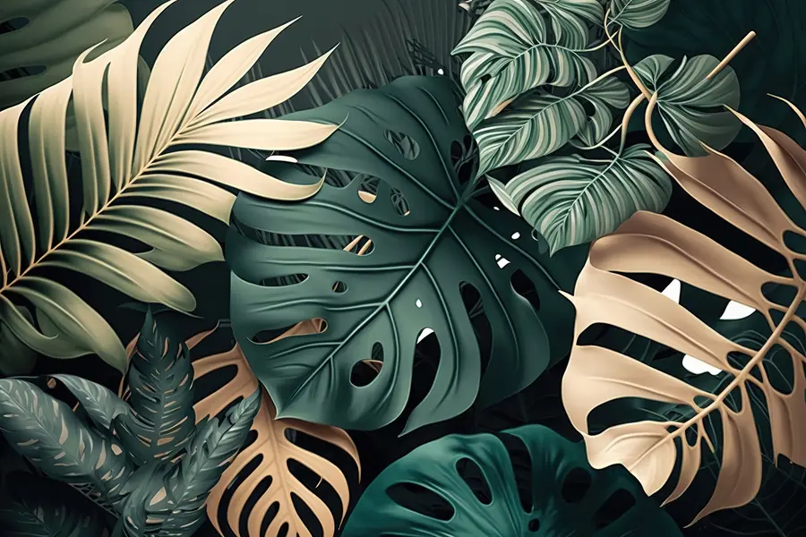 Fototapetes Tropu maisījums u75439