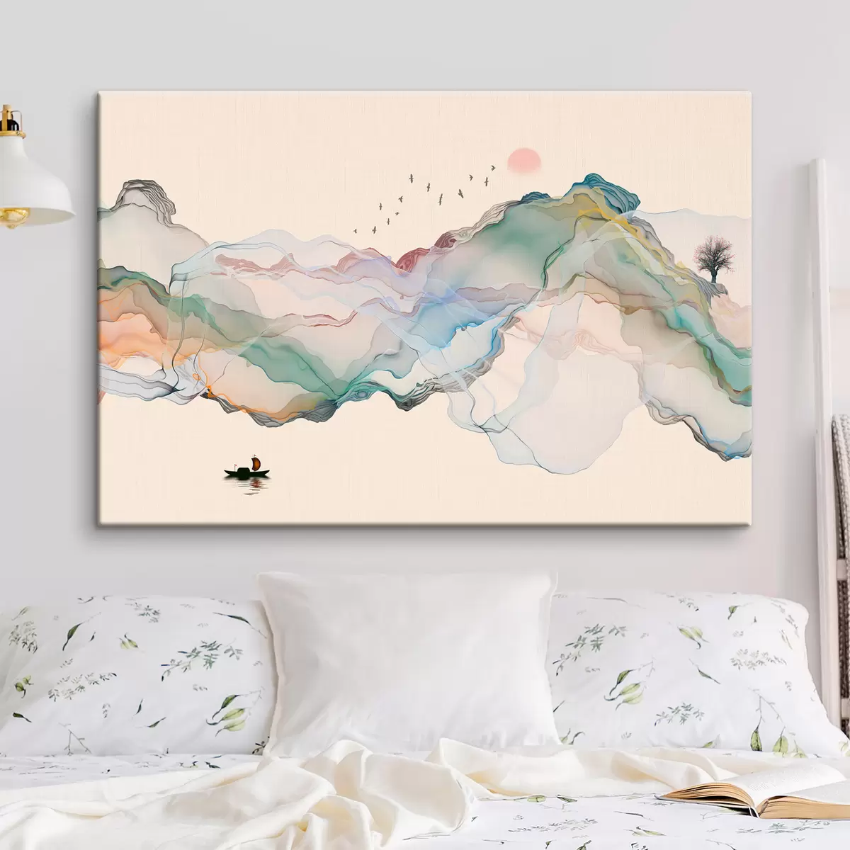 Glezna Pasaule, slīpums un krāsa s32936