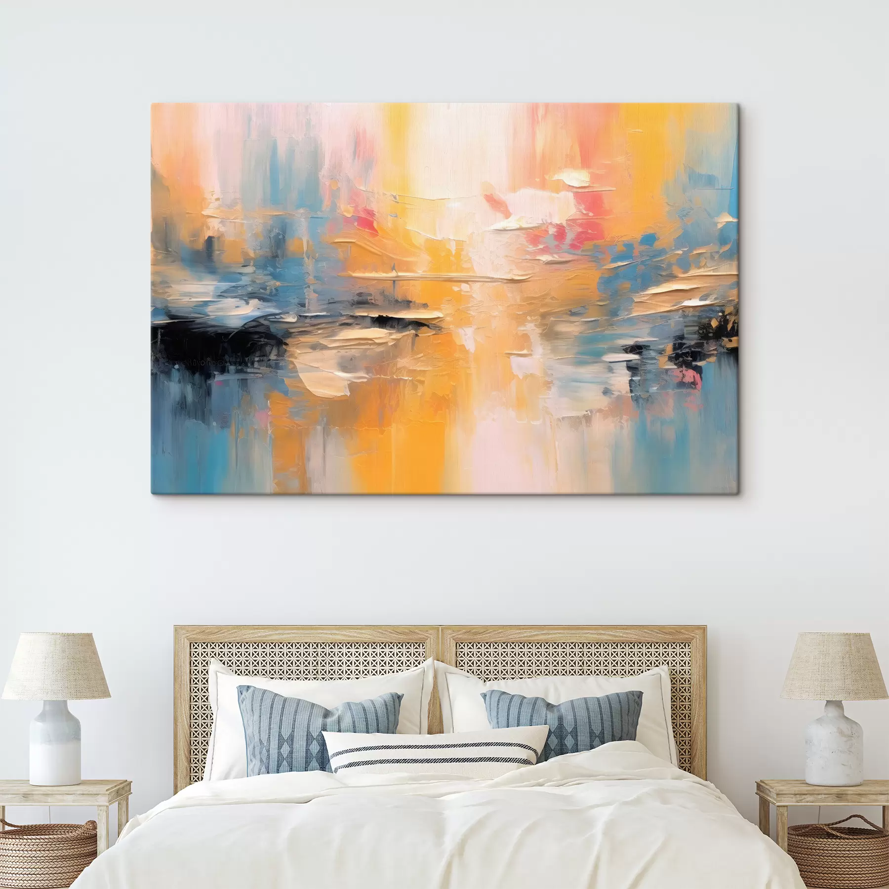 Fototapetes Ūdens, debesis un krāsa s34192